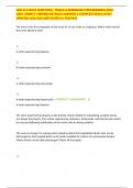 NUR&period;213 NCLEX QUESTIONS - TRIAGE & EMERGENCY PREPAREDNESS WITH 100&percnt; CORRECT VERIFIED&sol;DETAILED ANSWERS A COMPLETE EXAM LATEST UPDATED 2024&sol;2025 BEST RATED A&plus; FOR PASS