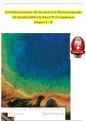 Test Bank Geosystems&colon; An Introduction to Physical Geography&comma;5th Canadian Edition by Robert W&period; Christopherson Chapters 1 - 20
