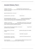 Ancient History Test 1 Practice Actual Questions And Answers A&plus; Score&period;  