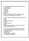 Full NR 293 Pharmacology Exam 2 &ndash; 2025 Questions Answered
