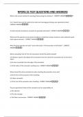 NPORS 25 TEST QUESTIONS AND ANSWERS