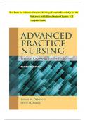 Test Bank for Advanced Practice Nursing&colon; Essential Knowledge for the Profession 3rd Edition Denisco Chapter 1-31  Complete Guide ISBN&colon; 978-1284072570