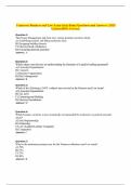 Tennessee Business and Law Exam Quiz Bank&vert; Questions and Answers &vert; 2025 Update&vert;100&percnt; Correct&period;