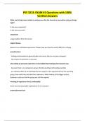 PSY 3213&colon; EXAM &num;1 Questions with 100&percnt; Verified Answers