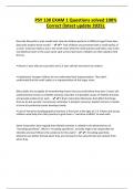 PSY 130 EXAM 1 Questions solved 100&percnt; Correct &lpar;latest update 2025&rpar;&period;