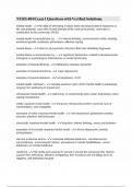 NURS 404 Exam 1 Questions with Verified Solutions&period;