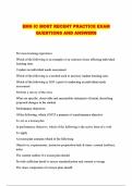 EMS IC MOST RECENT PRACTICE EXAM QUESTIONS AND ANSWERS