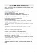 NURS 404 Quiz &num;1 Study Guide&period;