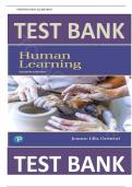 Human Learning 8th Edition by Jeanne Ormrod Test Bank &vert;ISBN&colon; 9780134893662&vert; Complete Guide A&plus;