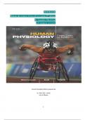 TEST BANK FOR HUMAN PHYSIOLOGY FROM CELLS TO SYSTEMS 8TH EDITION BY LAURALEE SHERWOOD ALL CHAPTERS COVERED QUESTIONS AND ANSWERS GRADED A&plus; &vert;LATEST UPDATE&vert; &vert;2025&vert;