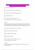 45 hour post license Exam &lpar;2025&sol;2026&rpar; Real Estate Florida&vert; Questions with Correct Answers &vert; Verified