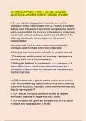 SLP PRACTICE PRAXIS &lpar;FORM 3&rpar; &lpar;ACTUAL 2025&sol;2026&rpar; QUESTIONS & ANSWERS CORRECT VERIFIED ANSWERS