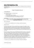 Solution Manual For Managing Diversity in Organizations A Global Perspective on Equality&comma; Diversity&comma; and Inclusion 2nd Edition By Mar&iacute;a Triana