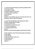 &bull;  RN Test A Pack &ndash; Relias Pharmacology 2025&sol;2026