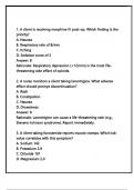 &bull;  Relias RN Test A &ndash; Accurate Pharmacology Answers 2025&sol;2026