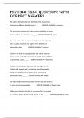 PSYC 3140 EXAM QUESTIONS WITH CORRECT ANSWERS&period;