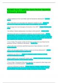 Nurs663 Exam 3 Addiction Items Review&colon; Questions & Answers &lpar;Answered&rpar;