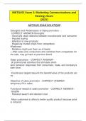 MKTG455 Exam 3&colon; Marketing Communications and  Strategy Exam  &lpar;2025&rpar; 