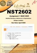 NST2602 Assignment 1 &lpar;COMPLETE GUIDELINE&rpar; 2025