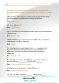Skills USA PD Test Study Guide Questions with Detailed  Verified Answers &lpar;100&percnt; Correct Answers&rpar; &sol;Already Graded  A&plus;