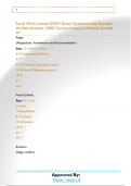 Social Work License &lpar;MSW Exam&rpar; Questions with Detailed  Verified Answers &lpar;100&percnt; Correct Answers&rpar; &sol;Already Graded  A&plus;