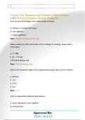 Termite Test Questions with Detailed Verified Answers  &lpar;100&percnt; Correct Answers&rpar; &sol;Already Graded A&plus;