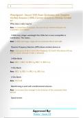 Watchguard - Secure WiFi Exam Questions with Detailed  Verified Answers &lpar;100&percnt; Correct Answers&rpar; &sol;Already Graded  A&plus;