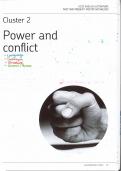 Full Power and conflict poems annotated anthology 