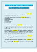 AMAZON CLOUD PRACTITIONER CERTIFICATION EXAM QUESTIONS WITH VERIFIED SOLUTIONS