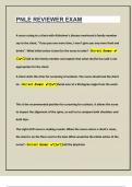 PNLE REVIEWER FREQUENTLY ASKED EXAM QUESTIONS WITH WELL RESEARCHED SOLUTIONS