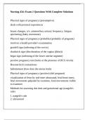 Nursing 434&colon; Exam 2 Questions With Complete Solutions