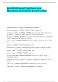 Bual2650 Gupta Final Exam with Questions and Correct Answers 2025&period;