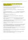 BLOCK 2 CORE EXAM 2025&sol;2026 QUESTIONS WITH ANSWERS GRADED A&plus;
