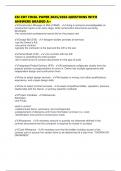 CSI CDT FINAL PAPER 2025&sol;2026 QUESTIONS WITH ANSWERS GRADED A&plus;