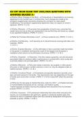 CSI CDT MAIN EXAM TEST 2025&sol;2026 QUESTIONS WITH ANSWERS GRADED A&plus;