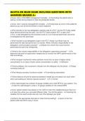 DAVITA RN MAIN EXAM 2025&sol;2026 QUESTIONS WITH ANSWERS GRADED A&plus;