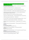 DITCHING KSV 2 EXAM 2025&sol;2026 QUESTIONS WITH ANSWERS GRADED A&plus;
