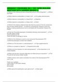 EMERGENCY PROCEDURES KSV 3 TEST PAPER 2025&sol;2026 QUESTIONS WITH ANSWERS GRADED A&plus;
