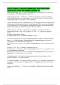 FISCAL LAW ACTUAL EXAMINATION TEST 2025&sol;2026 QUESTIONS WITH ANSWERS GRADED A&plus;