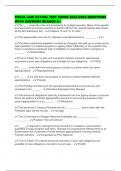 FISCAL LAW ACTUAL TEST PAPER 2025&sol;2026 QUESTIONS WITH ANSWERS GRADED A&plus;