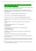 FISCAL LAW EXAM STUDY GUIDE 2025&sol;2026 QUESTIONS WITH ANSWERS GRADED A&plus;