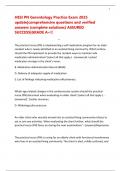 HESI PN Gerontology Practice Exam 2025 update&vert;comprehensive questions and verified answers &lpar;complete solutions&rpar; ASSURED SUCCESS&vert;GRADE A&plus;&excl;&excl;