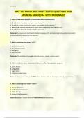 MAT 101 FINALS 2025 MOST TESTED QUESTIONS AND ANSWERS GRADED A&plus; WITH RATIONALES