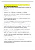KENTUCKY BOILER CORE EXAM 2025&sol;2026 QUESTIONS WITH ANSWERS GRADED A&plus;