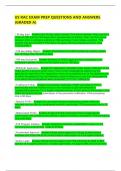 US RAC EXAM PREP QUESTIONS AND ANSWERS &lpar;GRADED A&rpar;