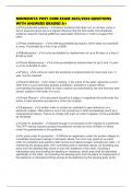 MINNESOTA POST CORE EXAM 2025&sol;2026 QUESTIONS WITH ANSWERS GRADED A&plus;
