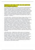 MINNESOTA POST FINAL PAPER 2025&sol;2026 QUESTIONS WITH ANSWERS GRADED A&plus;