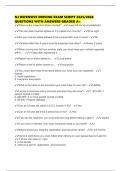 NJ DEFENSIVE DRIVING EXAM SCRIPT 2025&sol;2026 QUESTIONS WITH ANSWERS GRADED A&plus;