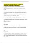 NJ DEFENSIVE DRIVING FINAL PAPER 2025&sol;2026 QUESTIONS WITH ANSWERS GRADED A&plus;