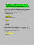 Nurs 140 Exam Questions and Answers  100&percnt;Correct&sol;Verified Best Rated A&plus; 2025